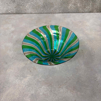 Multi Color Murano Dish