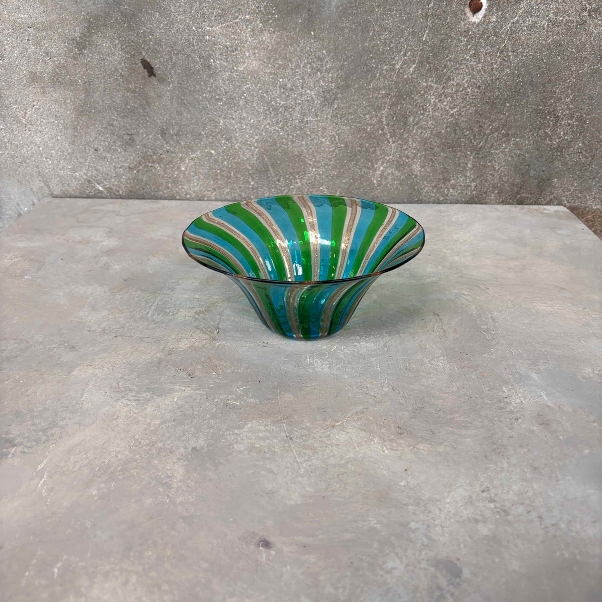 Multi Color Murano Dish