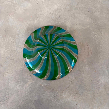 Multi Color Murano Dish