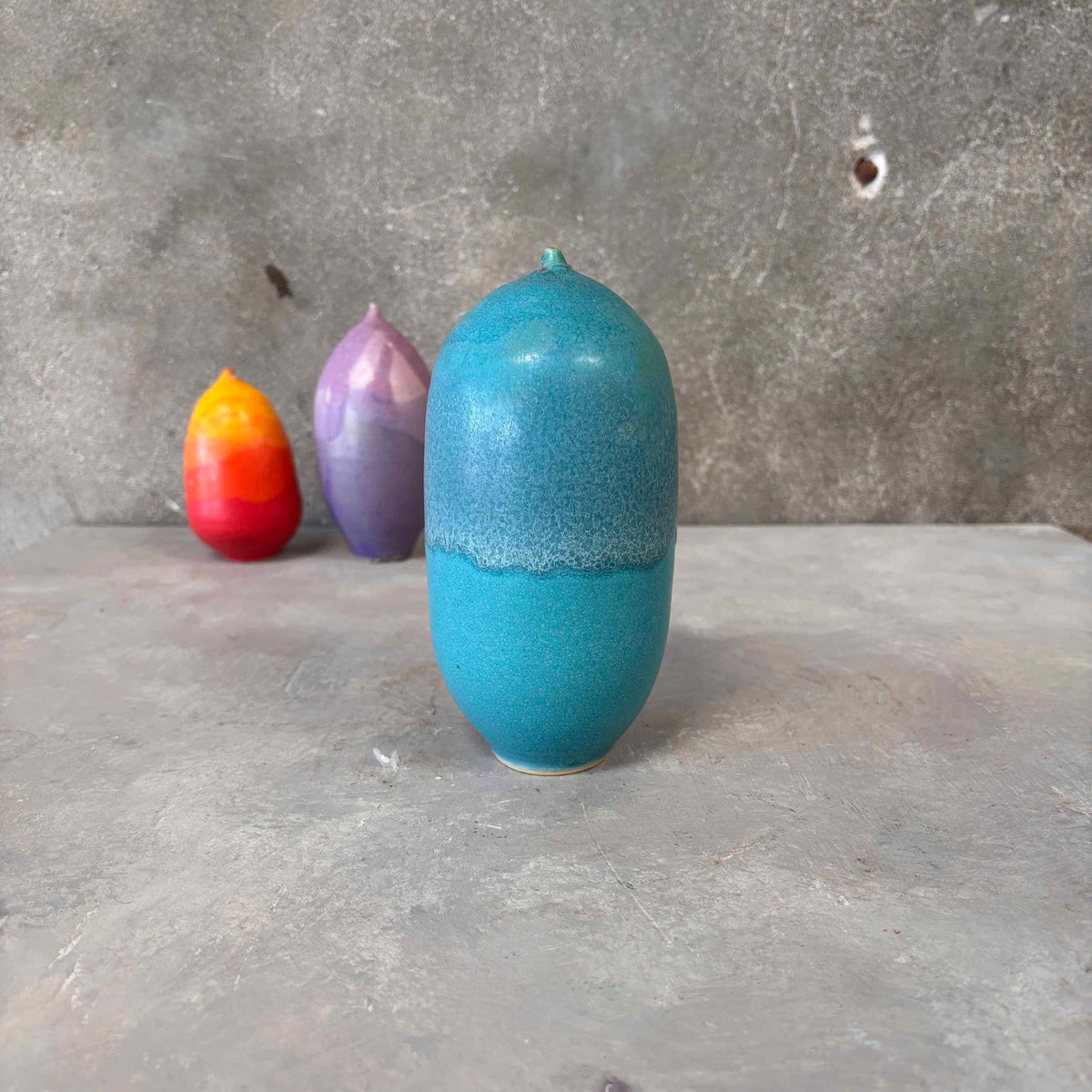 Set of Three Brenda Williams Weed Pots