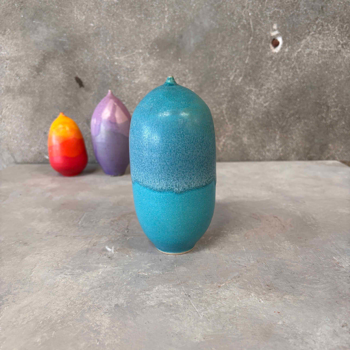 Set of Three Brenda Williams Weed Pots