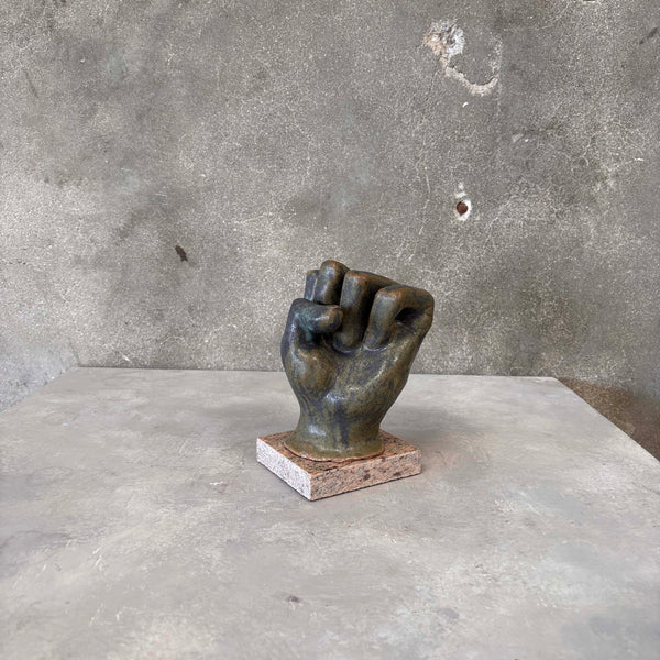 Stan Nydell " Fist" Sculpture
