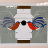 Charley Harper Mid Century Modern "Homecoming" Serigraph