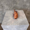 Eva Kolosvary Stupler 1967 Studio Pottery "Fish Face"