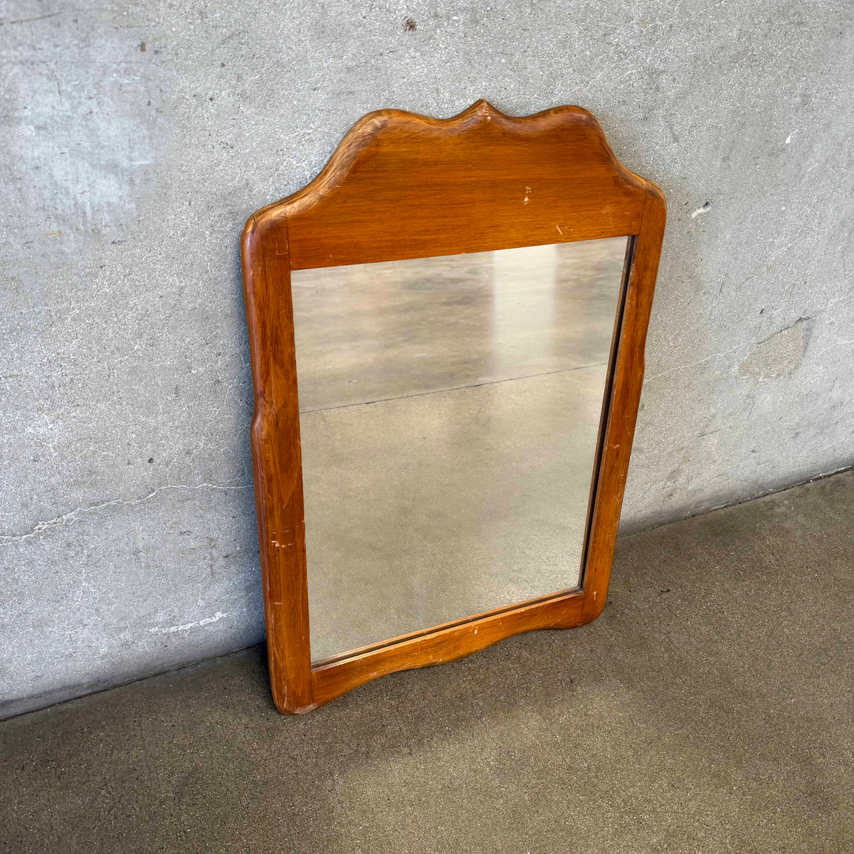 Rustic Traditional Wood Framed Mirror