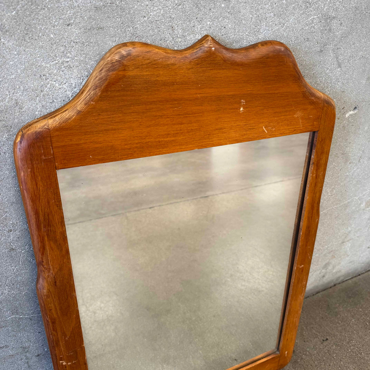 Rustic Traditional Wood Framed Mirror