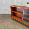 Danish Modern Teak & Glass Shelf