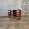 Danish Modern Teak & Glass Shelf