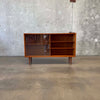 Danish Modern Teak & Glass Shelf