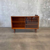 Danish Modern Teak & Glass Shelf
