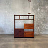 Mid Century Standing Wall Unit / Desk