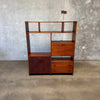Mid Century Standing Wall Unit / Desk