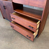 Mid Century Standing Wall Unit / Desk