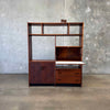 Mid Century Standing Wall Unit / Desk
