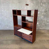 Mid Century Standing Wall Unit / Desk