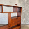 Mid Century Standing Wall Unit / Desk