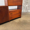 Mid Century Standing Wall Unit / Desk