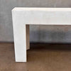 Vintage Post Modern Plaster Console Table