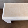 Vintage Post Modern Plaster Console Table