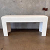 Vintage Post Modern Plaster Console Table