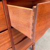 Mid Century Modern Light Walnut Wood Bedroom Set By Stanley