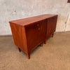Mid Century Modern Light Walnut Wood Bedroom Set By Stanley