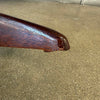 Sculptural Pedestal Table in Mahogany, Signed "Dave Lawrence"