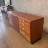 Vintage 12 Drawer Walnut Dresser Jack Cartwright for "Founders"
