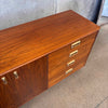 Vintage 12 Drawer Walnut Dresser Jack Cartwright for "Founders"