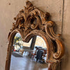 Antique All Wood Framed Mirror