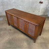 Walnut & Cane Credenza by Mount Airy Chair Co. Circa, 1960s