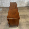 Walnut & Cane Credenza by Mount Airy Chair Co. Circa, 1960s