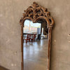Antique All Wood Framed Mirror
