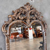 Antique All Wood Framed Mirror