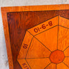 1960s Hand Painted Game Table Top