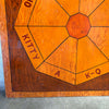 1960s Hand Painted Game Table Top