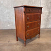 19th Century French Louis XVI Tall Dresser in Walnut