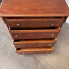 19th Century French Louis XVI Tall Dresser in Walnut