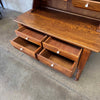 Antique Oak Possum Belly Cabinet