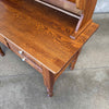 Antique Oak Possum Belly Cabinet