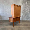 Antique Oak Possum Belly Cabinet