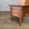 Antique Oak Possum Belly Cabinet