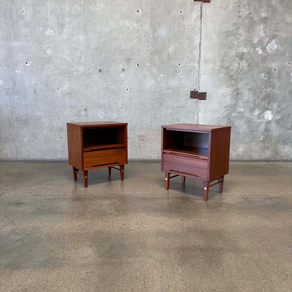 Pair of Mid Century Stanley Night Stands Circa 1955
