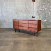 Mid Century Stanley Nine Drawer Dresser Circa 1955