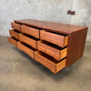 Mid Century Stanley Nine Drawer Dresser Circa 1955