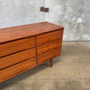 Mid Century Stanley Nine Drawer Dresser Circa 1955