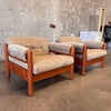 Pair of 1970s A. Mikael Laursen 380 Series Chairs - Reupholstered