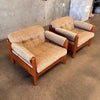 Pair of 1970s A. Mikael Laursen 380 Series Chairs - Reupholstered