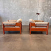 Pair of 1970s A. Mikael Laursen 380 Series Chairs - Reupholstered