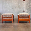 Pair of 1970s A. Mikael Laursen 380 Series Chairs - Reupholstered